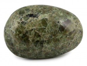 Apatite Verte polie (origine Madagascar) recadre