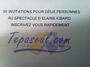 Lire la suite à propos de l’article 100 PLACES OFFERTES !